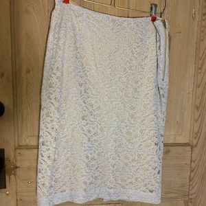 Stylish lace skirt